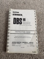 Aston Martin DBS V8 Owners