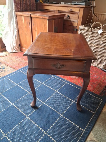 Vintage wooden coffee side - wooden,