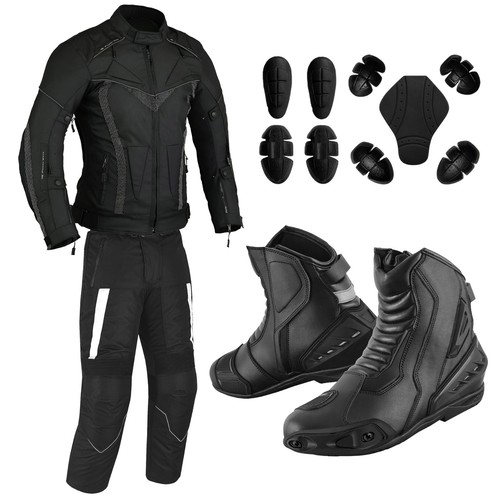 Men motorcycle suit - motorcycle, ce