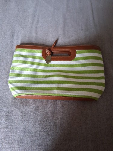 Ladies handbag pistachio cream - handbag, pistachio/cream