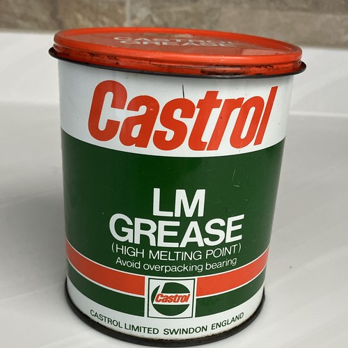 Vintage castrol grease tin - vintage,