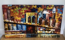 Leonid Afremov Brooklyn Bridge