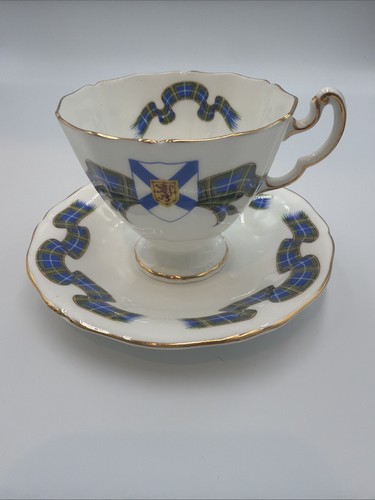 Royal adderley teacup - royal, saucer