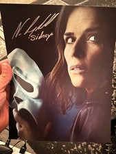 Neve Campbell signed 10x8 Autograph Photo- SCREAM  - Horror - Ghostface - Sidney