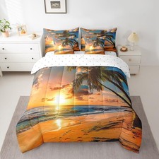 Sea Sunset Bedding Set Set
