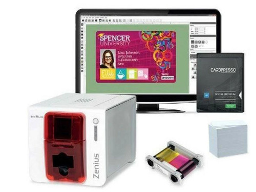Evolis zenius pvc card - zenius,