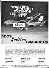 WESTERN AIRLINES 1963 BOEING