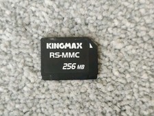 Kingmax RS-MMC 256MB MMC 7 Pin Mobile Memory Card Multi Media Card
