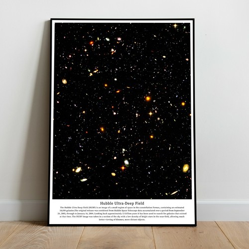 Hubble deep field - deep, view
