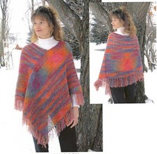 Baby Loop Poncho - Cherry Tree