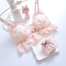 Women's Bra Set Chiffon