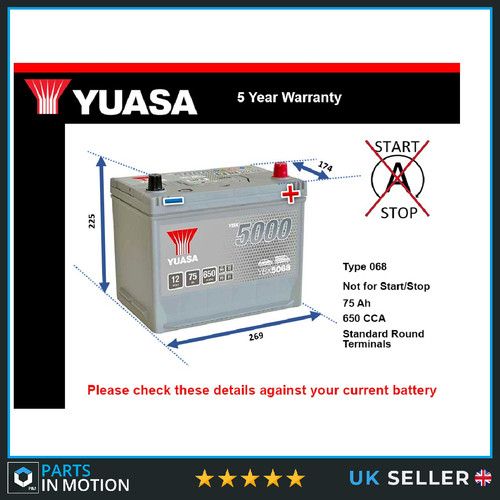 Battery fits tvr - battery, chimaera