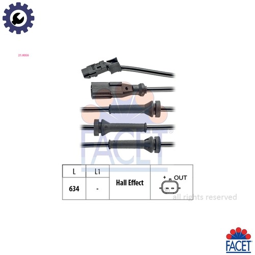 Sensor wheel speed 0056 - wheel,