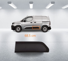 CITROEN BERLINGO 2018-2024 REAR DOOR SIDE MOULDING TRIM LEFT SIDE BLACK TEXTURED