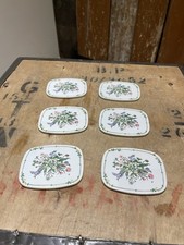 Vintage Villeroy & Boch Bontanica Collection Placemats Coasters Tableware X6