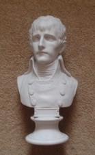 Small vintage white bust of a Young Napoleon - Ginori