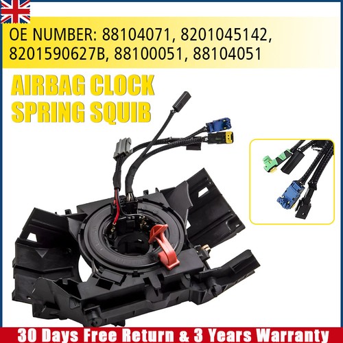 Spiral clock spring squib - clock,