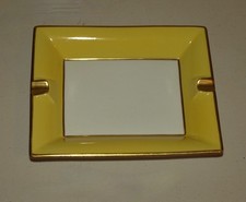 HARRODS CIGAR TRAY YELLOW