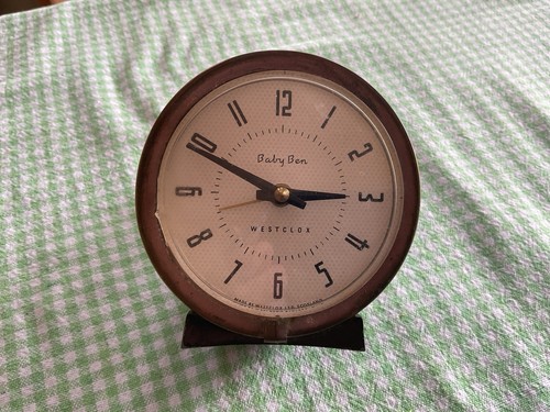 Vintage westclox baby ben - vintage,