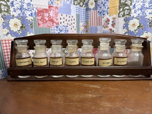 Vintage glass spice - glass,