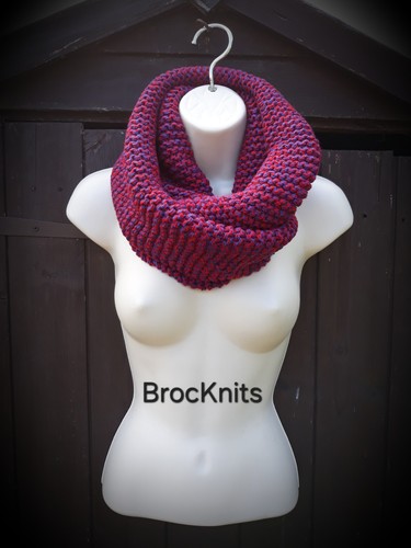 Brocknits hand knitted - brocknits, red