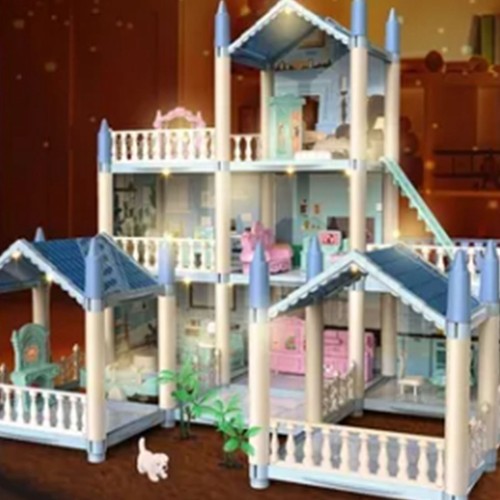 Doll house playset improve - house,