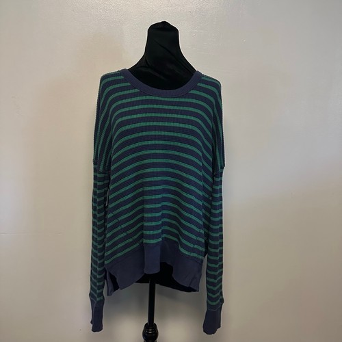 Aerie navy and green striped - aerie,