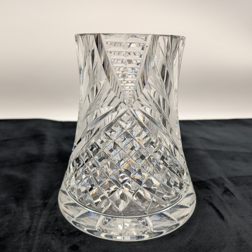 Large crystal bouquet vase - large,