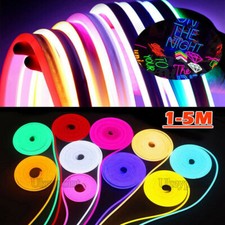 Waterproof Lighting LED Strip Neon Flex Rope Strips Light Adapters Connector 12V