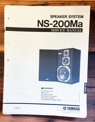 Yamaha 200ma speaker - yamaha, ns-200ma