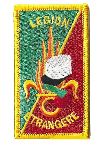 French foreign legion patch - french,