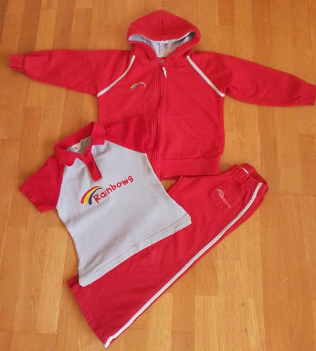 Rainbows uniform hoodie polo - rainbows, hoodie,