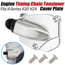 For Honda Acura K-Series K20 K24 Oil Return Tensioner Plate Cover Turbo Drain