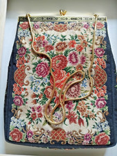 Vintage Petit Point Black