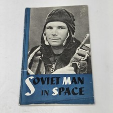 Vintage Soviet Man in Space
