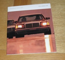 Mercedes US Market Brochure