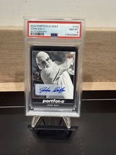 2024 Upper Deck Portfolio Golf JOHN DALY Black & White Auto 1:1,280 PSA 8
