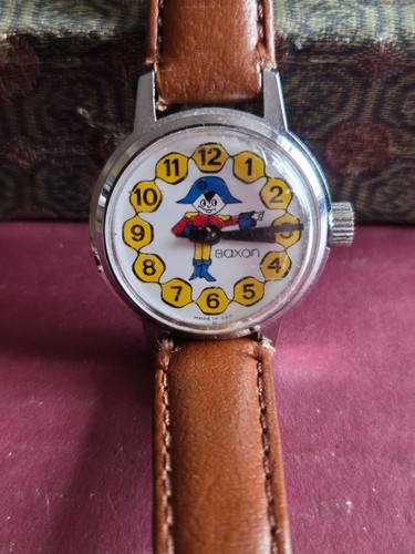 Vintage saxon novelty - saxon, watch