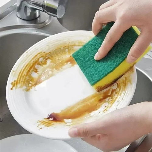 5pcs sponge scourers - 5pcs, kitchen