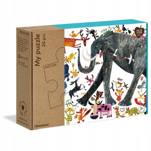 Clementoni puzzle animals - clementoni, my
