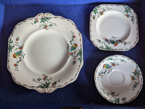 Wetley kookaburra china - china, plate