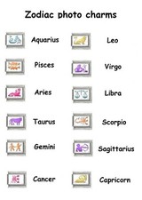 Photo zodiac 9mm Italian Charm