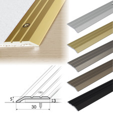 Aluminium Door Floor Ramp Threshold Trim Bar 30mm A01 Screw Fix Edging