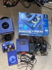 Boxed Purple Nintendo GameCube plus Gameboy player Console enjoy Pack GC NTSC-J