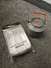 Fox Camping Stove 1.5L Heat Transfer Kettle + mess tin