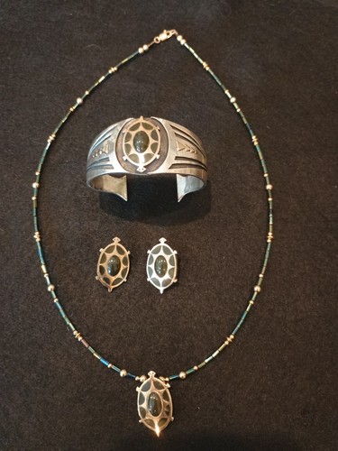 Vintage sterling 14k gold - &,