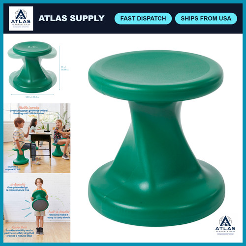 Active wobble stool seat - stool, 14"