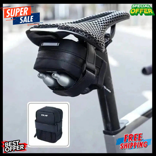 Waterproof bike saddle - bike, bag