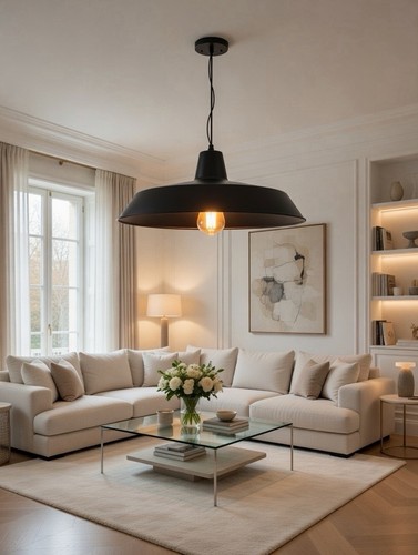 Retro lamp shade - retro, pendant
