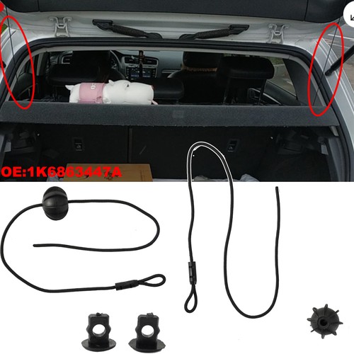 Parcel shelf string cord - 2x,